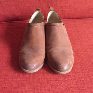 Franco Sarto Brown Ankle Boots